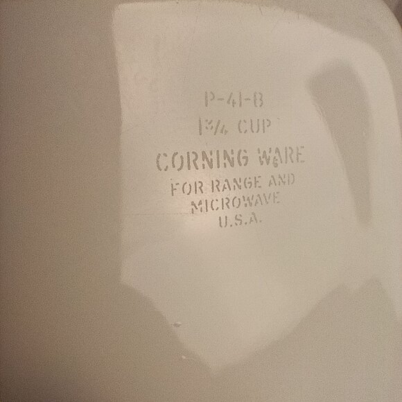 2 Corning Ware P-41-B Blue Cornflower Petite Dishes 1 3/4 Cup - Picture 5 of 8